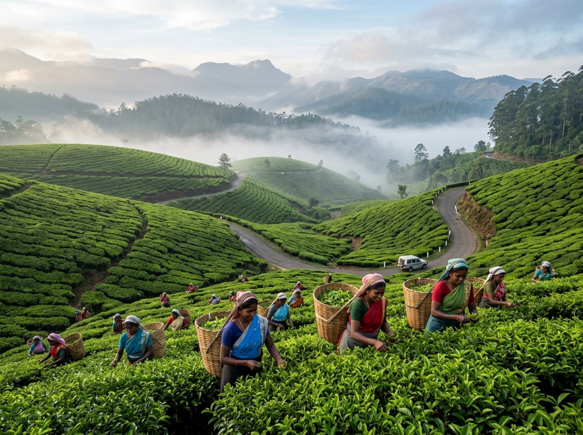 Ooty Nilgiri Tea Gardens - Tamil Nadu DMC
